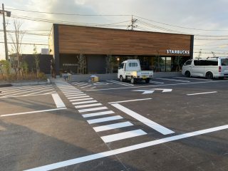 愛知県　みよし市　スターバックスみよし店　新設ライン工事